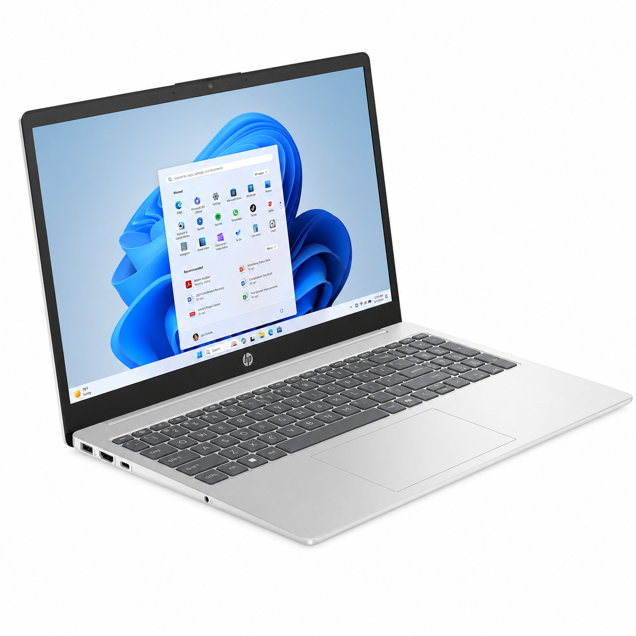 HP 15 FD0834TU INTEL CORE i7 1355U 16GB DDR RAM 1TB SSD view 2